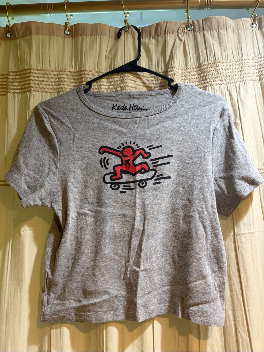 Urban Outfitters-Women’s Crop Top Keith Haring